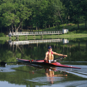 DBC Sculler on Oyster River